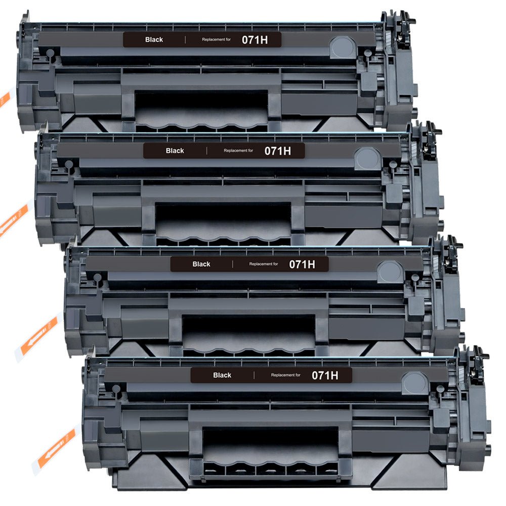 Compatible Canon CRG071H High Yield Black Toner Cartridge - 4-PK - With Chip - Linford Office:Printer Ink & Toner Cartridge