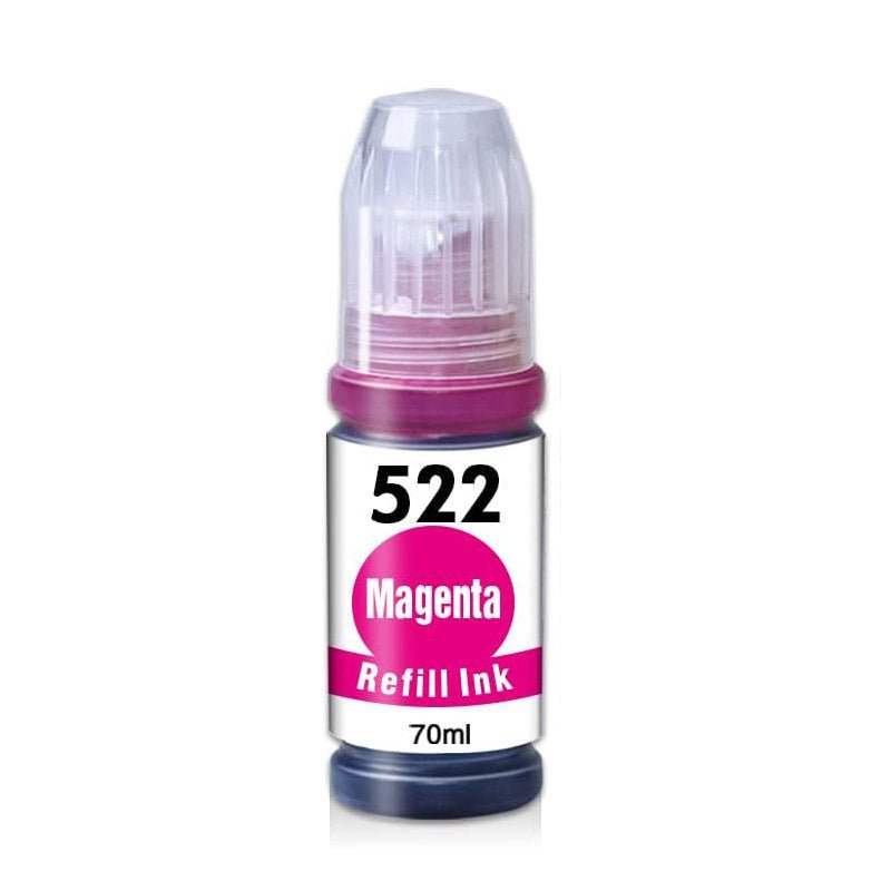 Compatible Epson 522 Magenta Ink Refill Bottle (T522320) 1-Pack - Linford Office:Printer Ink & Toner Cartridge