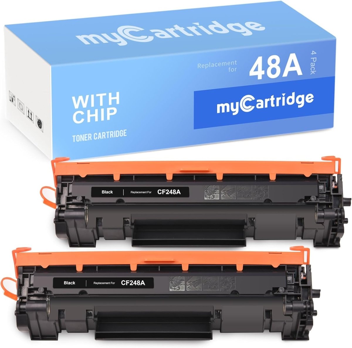 Compatible HP 48A CF248A Toner Cartridge (Black, 2-Pack) - Linford Office:Printer Ink & Toner Cartridge
