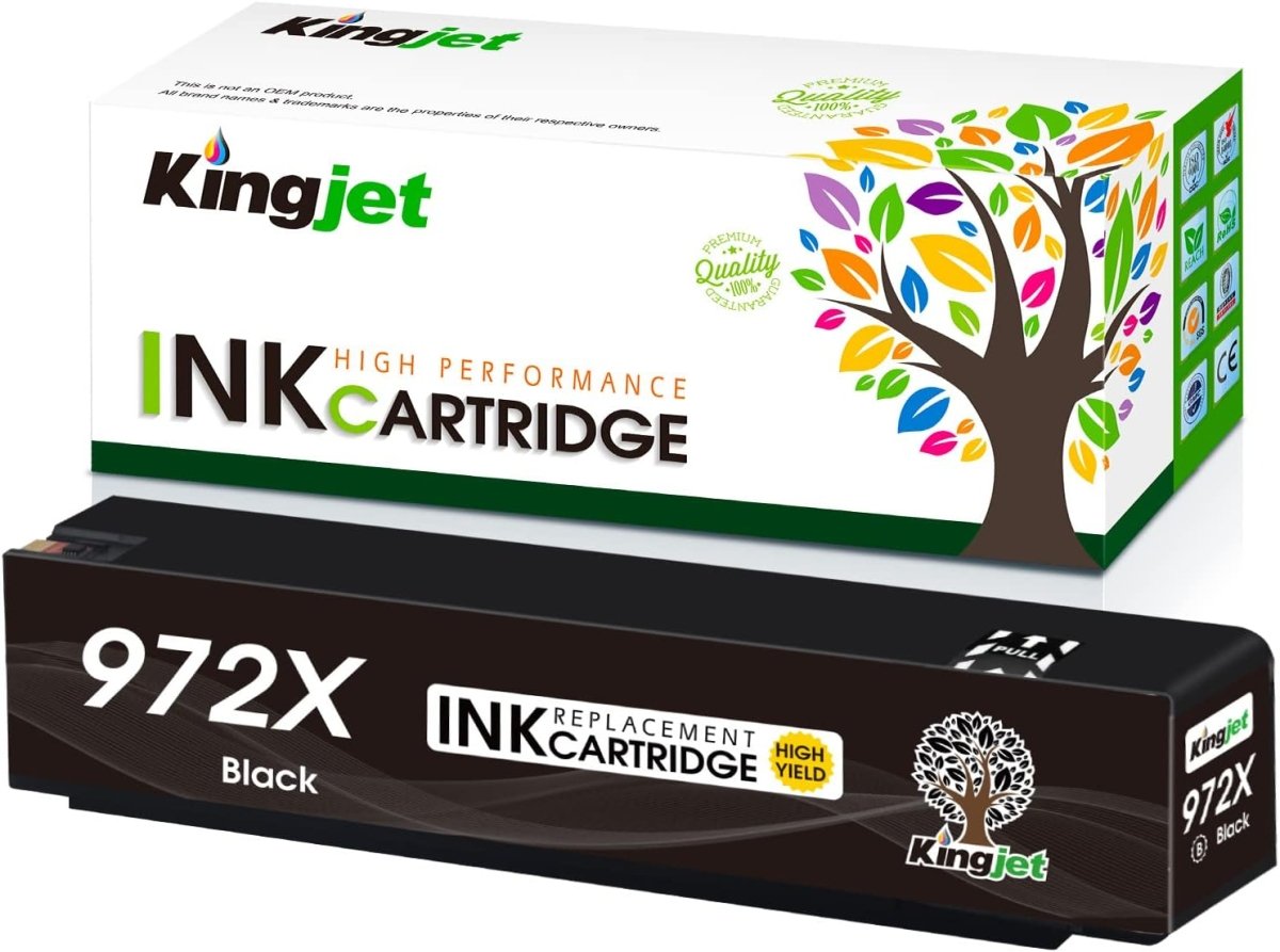 Compatible HP 972X Ink Cartridges High Yield Black, F6T84AN - Linford Office:Printer Ink & Toner Cartridge