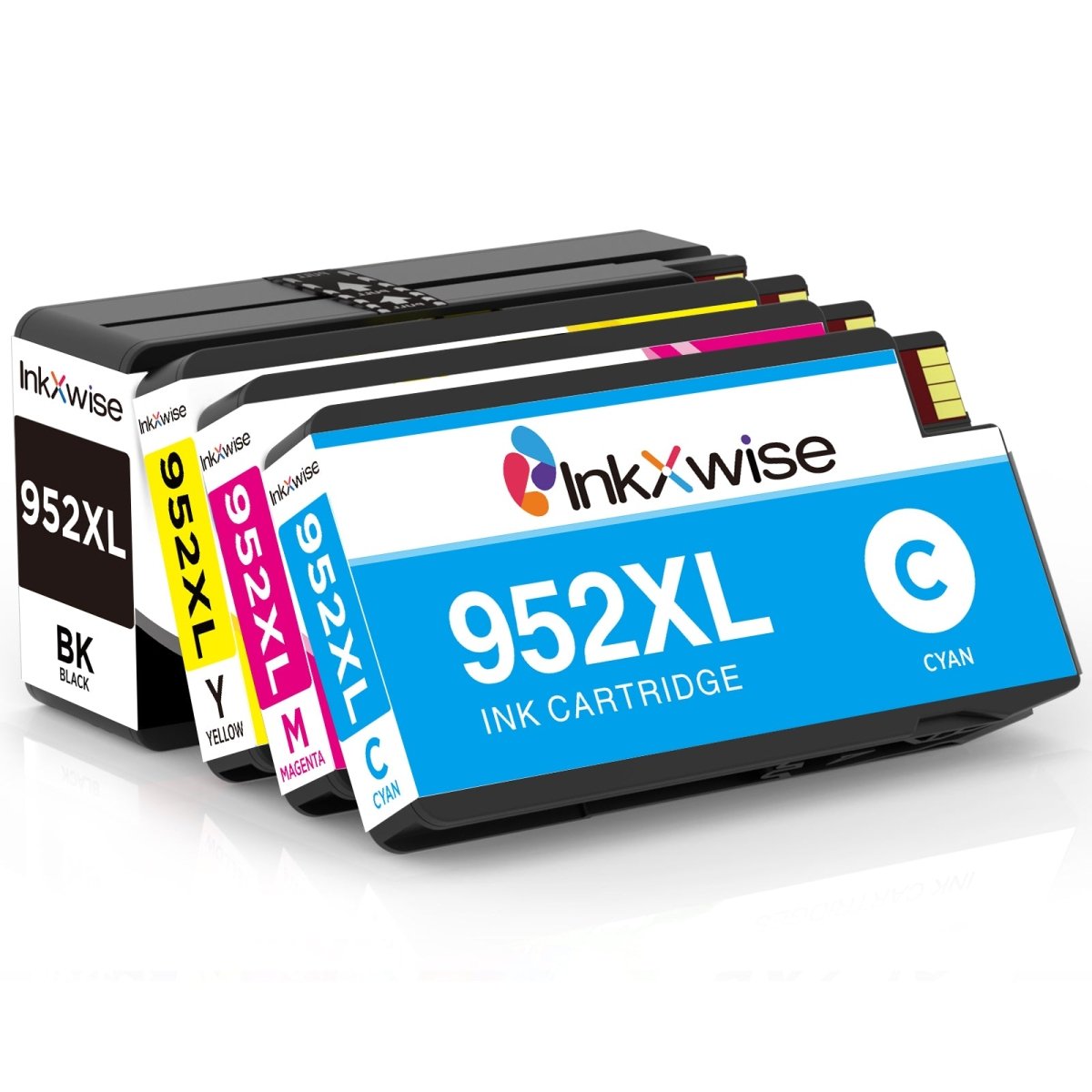 InkXwise Compatible 952XL Ink Cartridge Combo Pack use with HP 8710 Printer Ink Cartridge HP Officejet Pro 7740 8715 8725 8720 8715 Printers Ink Cartridges - Linford Office:Printer Ink & Toner Cartridge