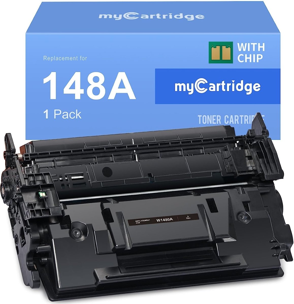 148A Toner Cartridge with Chip Compatible Toner Replacement for HP Printer,148A Black Toner 1-Pack - Linford Office:Printer Ink & Toner Cartridge