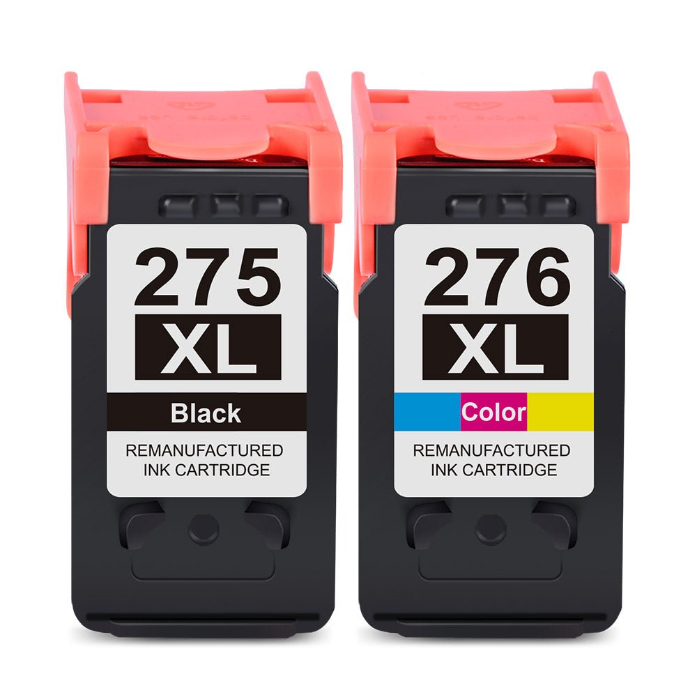 PG275XL CL276XL Ink Cartridges for Canon Printers (Black, Tri-Color 2-Pack) - Linford Office:Printer Ink & Toner Cartridge