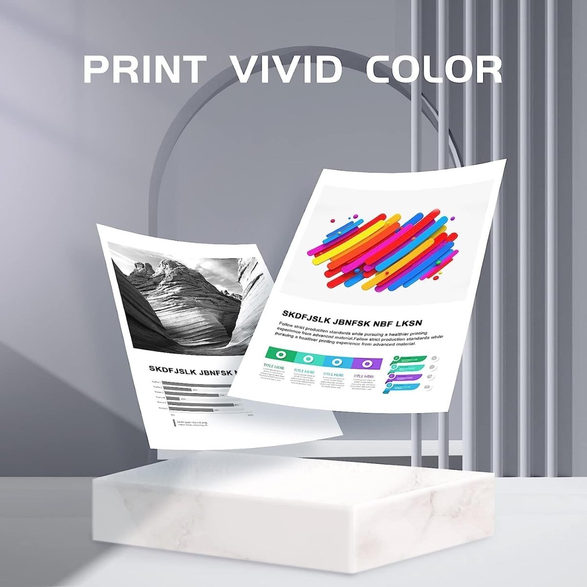 Remanufactured Epson 222xl Ink Cartridges (Black, Cyan, Magenta, Yellow, 4-Pack ) - Linford Office:Printer Ink & Toner Cartridge